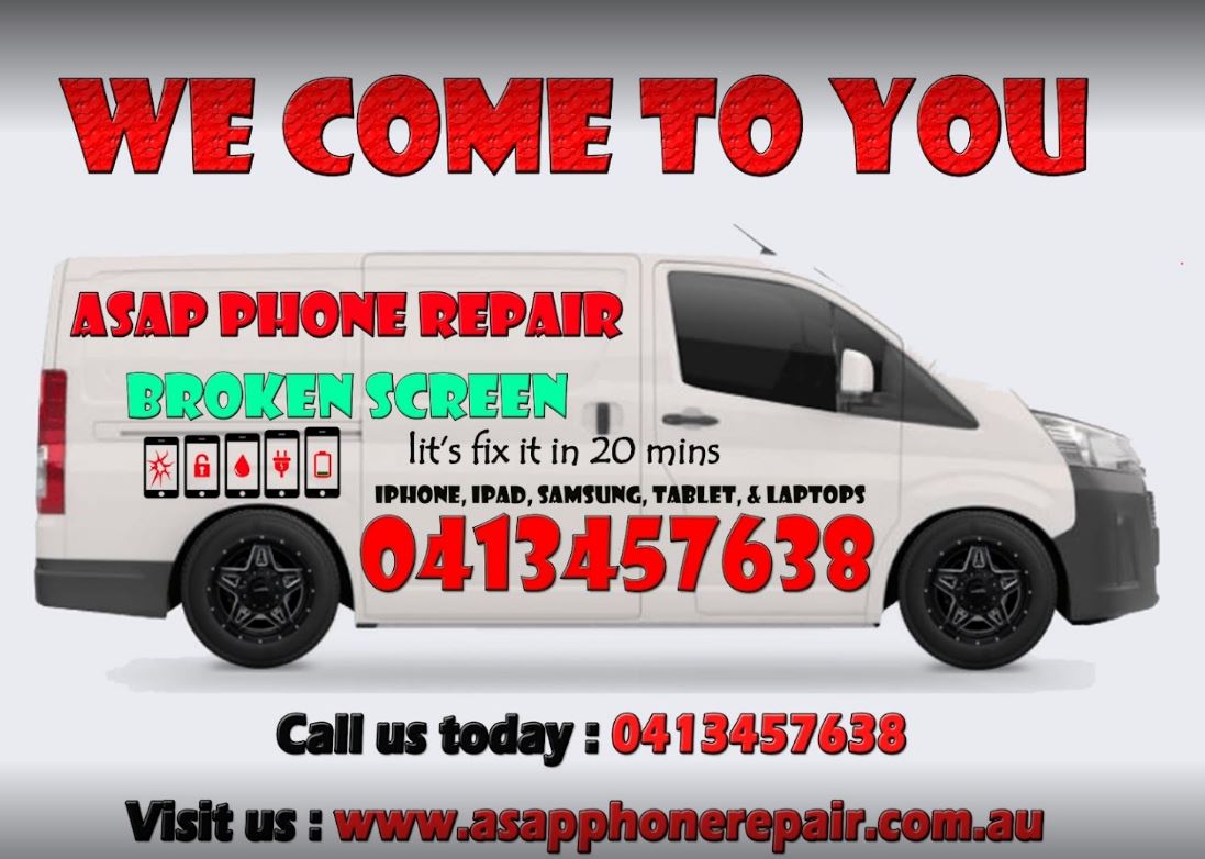 Phone Repairs That Come To You . ASAP Phone Repair offer mobile service in Sydney that come to you at your door step,office,home,school