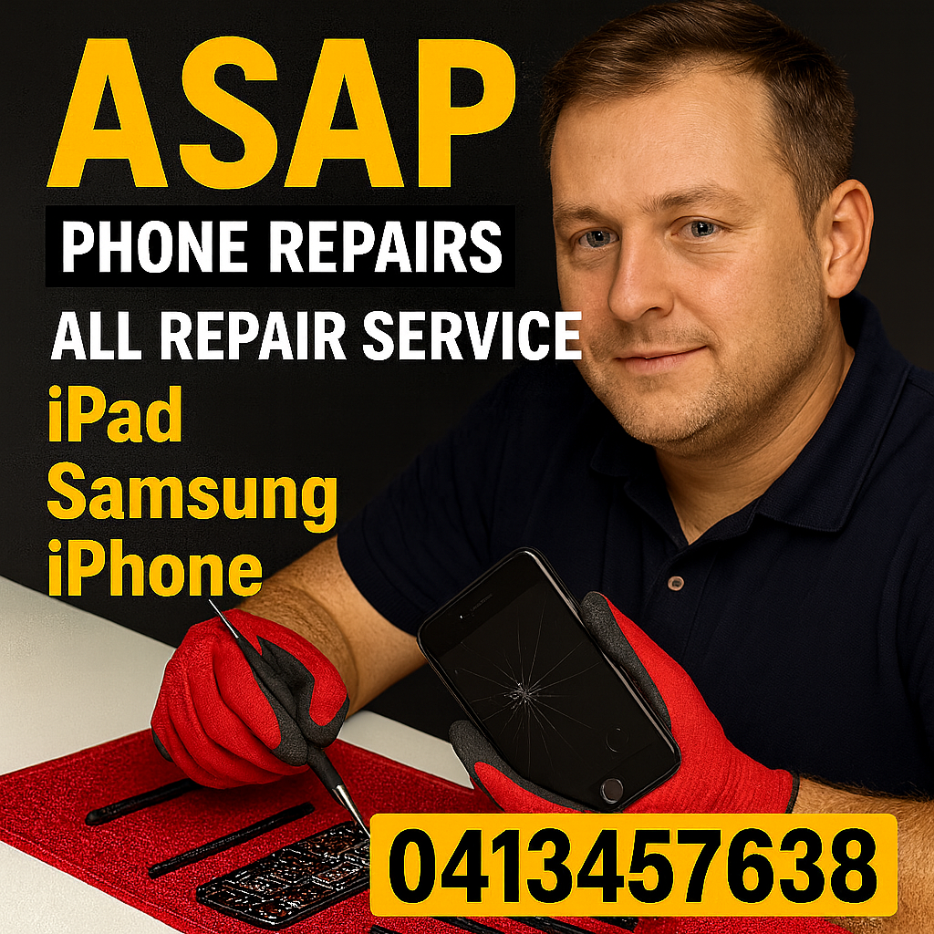 Cheap Mobile Phone Repairs Near Me | ASAP Phone Repair Offer iPhone,Samsung,Google Repairs | Back Glass Screen Replacement 0413457638